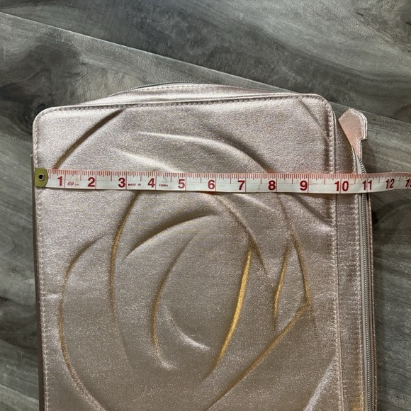 Lancome Rose Gold large makeup travel case ~ NEW - Picture 3 of 10
